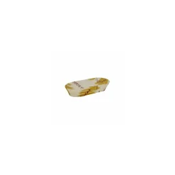 Caissette plissée ovale décor ALIZEE 10,5 x 4 x 2,5 cm (n°88) - par 1000