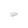 Caissette pâtissière blanche 26 x 15 x 6,5 cm - par 100