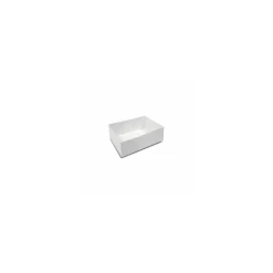 Caissette pâtissière blanche 14 x 10 x 5 cm - par 100