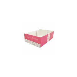 Caissette pâtissière 16 x 11 x 5 cm décor AURIOS - par 100