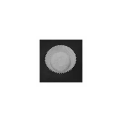 Caissette ronde plissée papier blanc ø 6 cm - par 1000