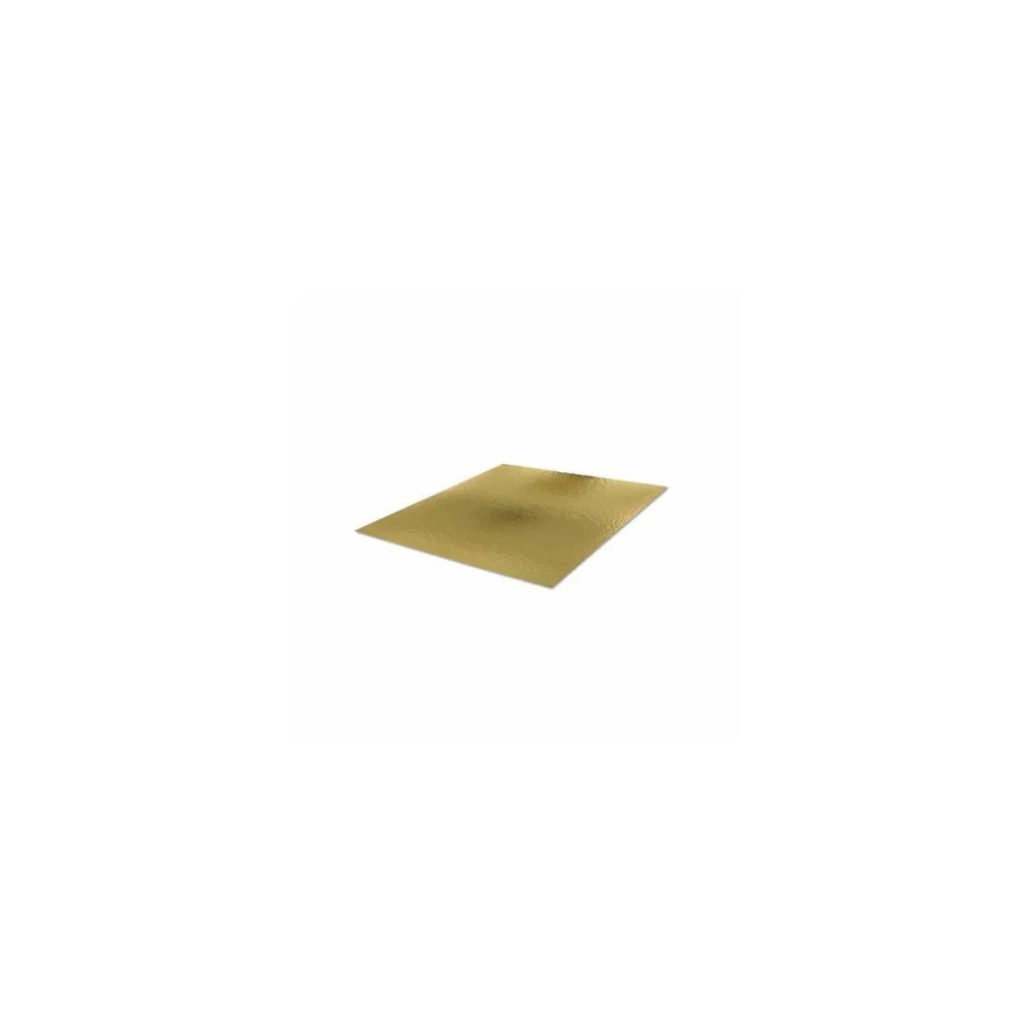 Carré carton or/noir 1100 g/m² 22 x 22 cm - par 50