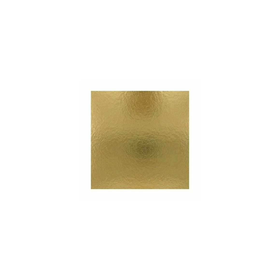 Carré carton or/noir 1100 g/m² 26 x 26 cm - par 50