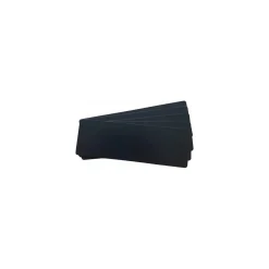 Cartes longues PVC noires Edikio Flex 5 x 12 cm - par 500