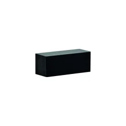Cartes longues PVC noires Edikio Flex 5 x 12 cm - par 500