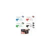 Cartes PVC blanches Edikio Access Flex et Duplex 8,56 x 5,4 cm - par 500