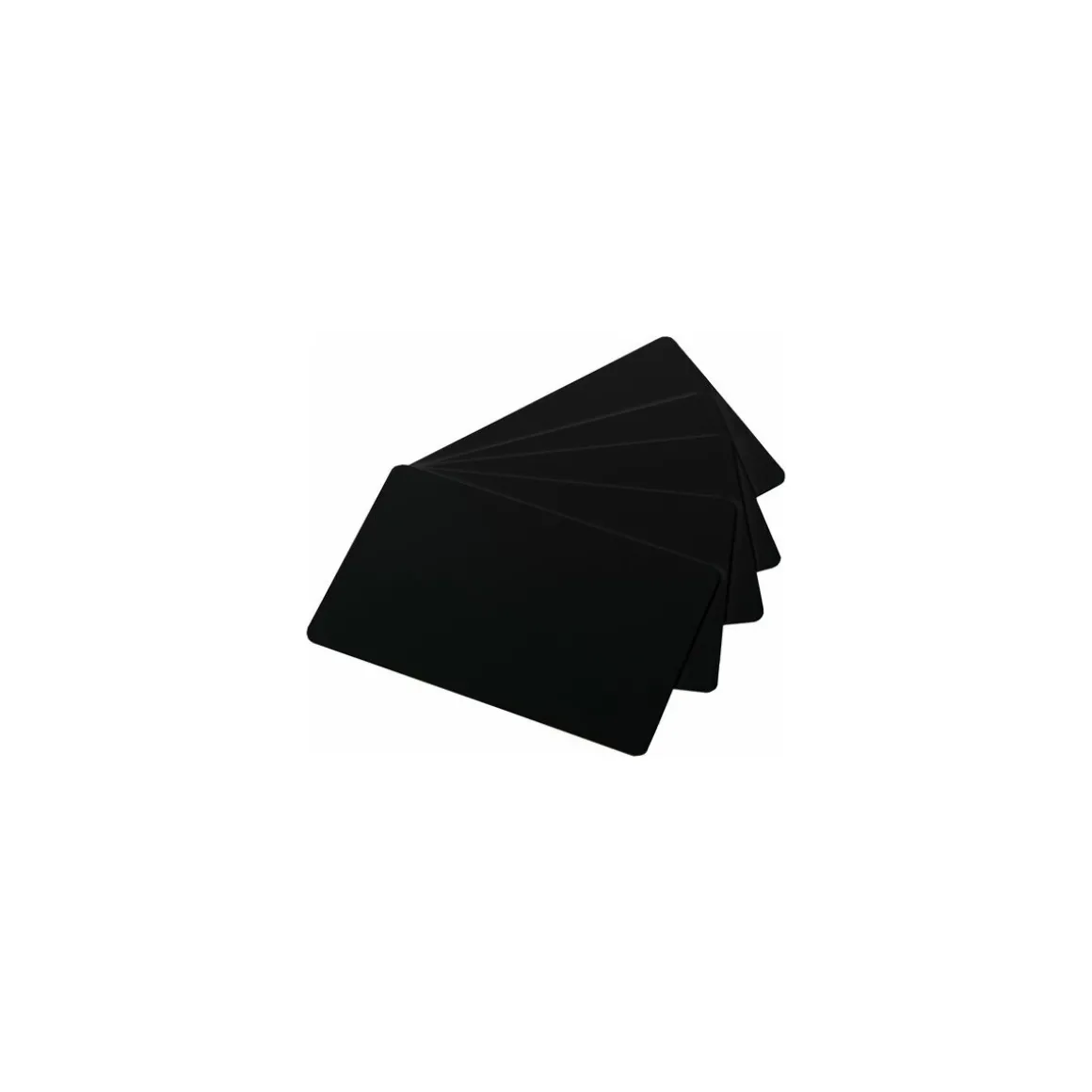 Cartes PVC noires Edikio Access Flex et Duplex 8,56 x 5,4 cm - par 500