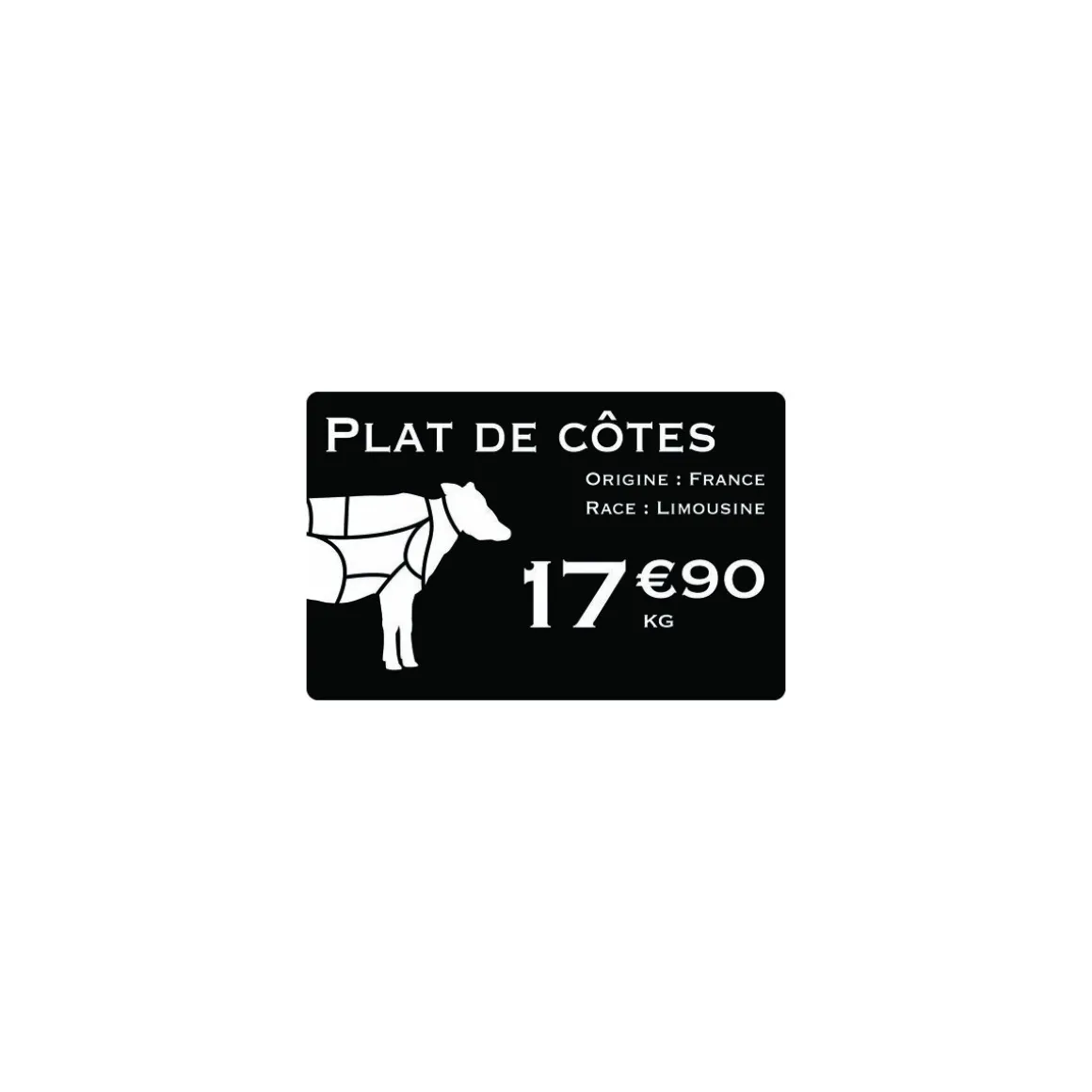 Cartes PVC noires Edikio Access Flex et Duplex 8,56 x 5,4 cm - par 500