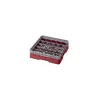 Casier 25 verres PP bordeaux Ø 8,70 cm H 9,20 cm