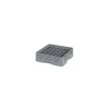 Casier 36 verres PP gris Ø 7,3 cm H 9,2 cm