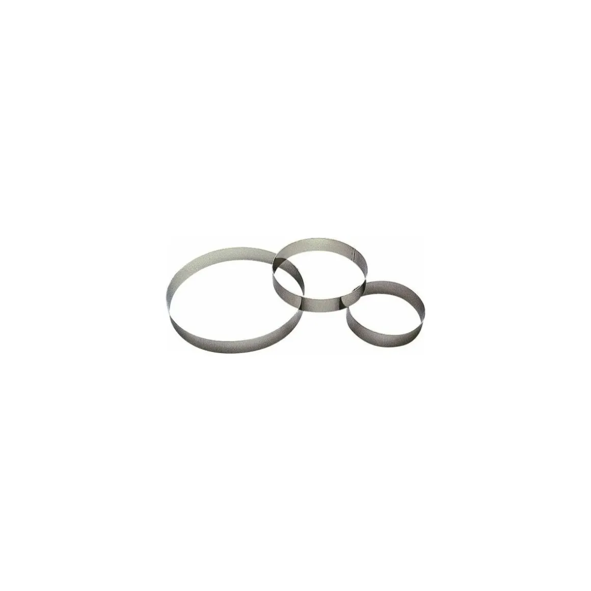 Cercle à entremet ø 10 x 3,5 cm