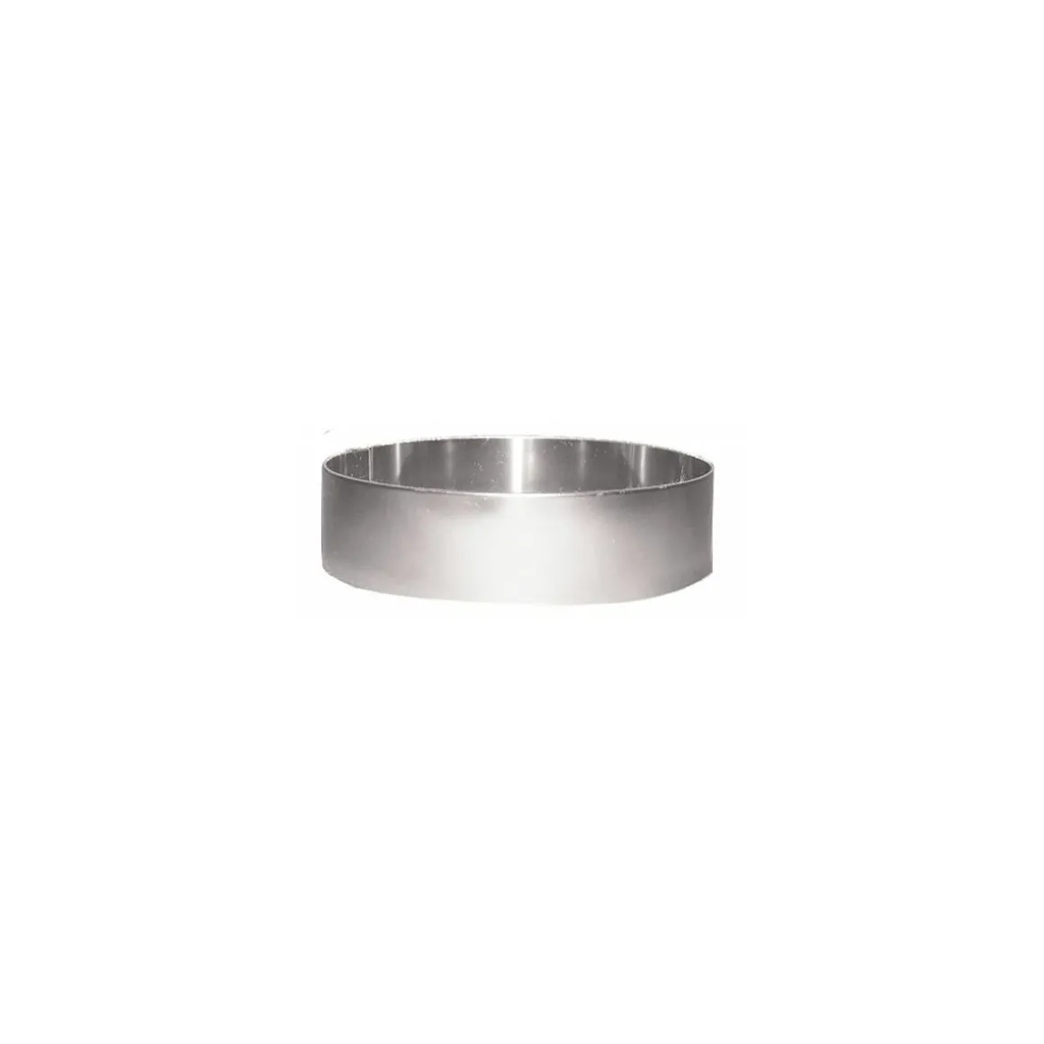 Cercle à mousse inox ø 7,5 x 4 cm