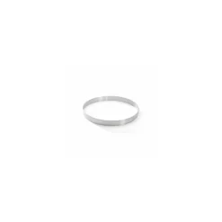 Cercle à tarte inox perforé inox 20,5 x 2 cm