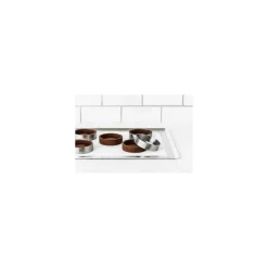 Cercle à tarte perforé inox 10,5 x 2 cm