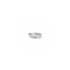 Cercle à tarte perforé inox 10,5 x 2 cm