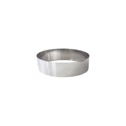 Cercle à vacherin inox ø 16 x 6 cm