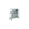Chariot porte bac GN 38 bacs 127 x 62 x 170,5 cm
