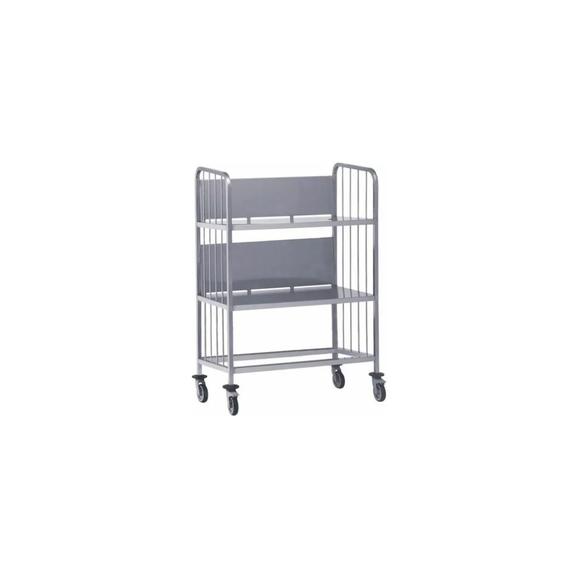 Chariot portes assiettes réhausse double niveaux 400 assiettes