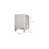 Chariot étuve traiteur ventilée 10 niveaux CT20V Delrue