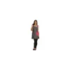 Chasuble polycoton gris / fuchsia 85 cm TU