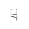 Échelle mobile pour rayonnage Fermostock 6611 P 36 cm