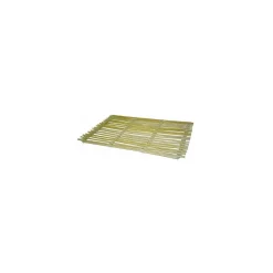 Clayette rectangulaire osier blanc 60 x 40 cm