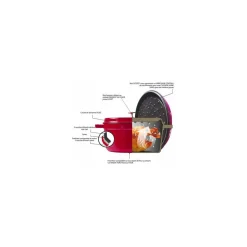 Cocotte fonte cerise Staub ø 20 cm