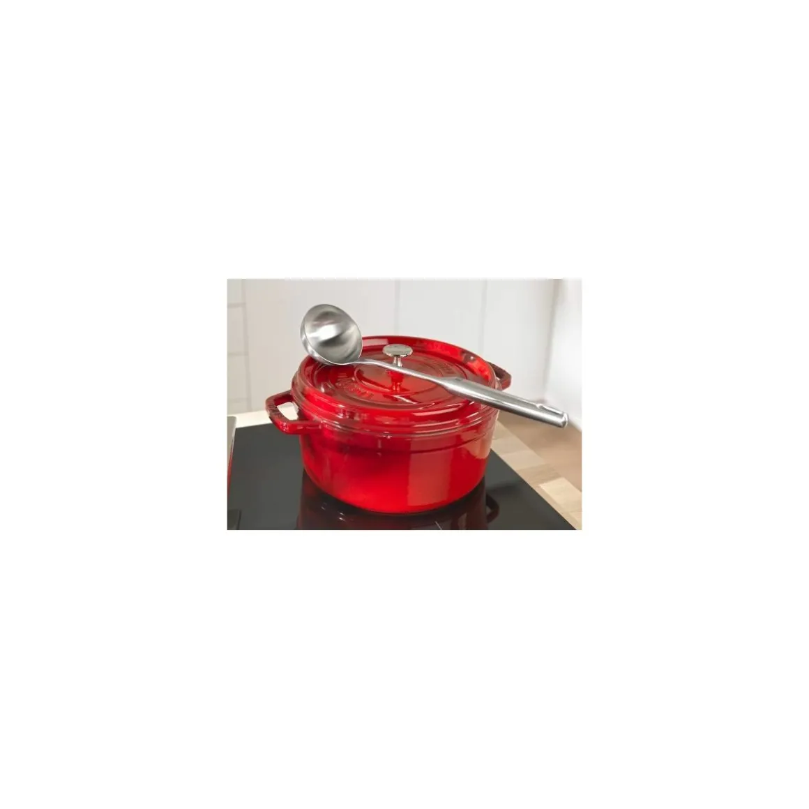 Cocotte fonte cerise Staub ø 20 cm