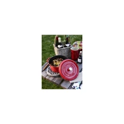 Cocotte fonte cerise Staub ø 20 cm