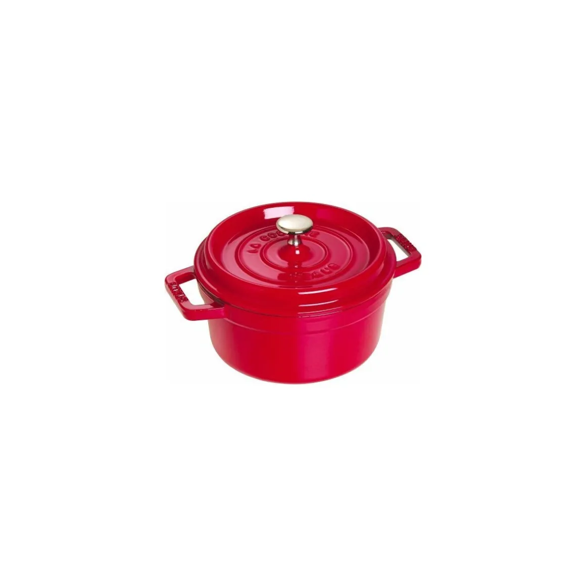 Cocotte fonte cerise Staub ø 20 cm