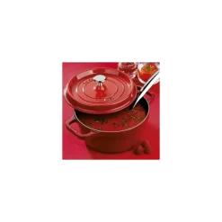 Cocotte fonte cerise Staub ø 24 cm