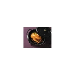 Cocotte fonte ovale noire ø 29 cm