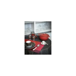 Cocotte fonte signature ronde cerise Le Creuset ø 20 cm