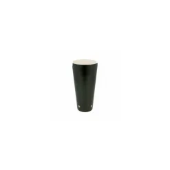 Coffret à frites carton refermable noir 660 ml - par 50