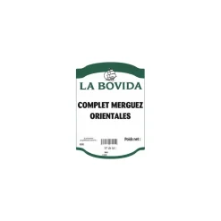 Complet merguez orientales sac de 20 kg