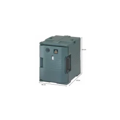Conteneur chauffant ultra Pan Carrier UPCH4002 bleu ardoise
