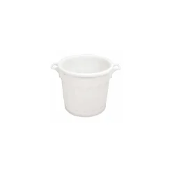 Conteneur fourre-tout blanc 75 L emboîtable sans couvercle