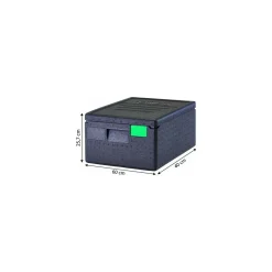 Conteneur isotherme Cam GoBox Cambro ouverture dessus 35,5 L