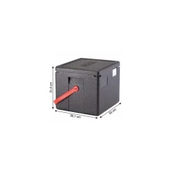 Conteneur isotherme Cam GoBox EPP280 Cambro ouverture dessus et sangle 22,3 L