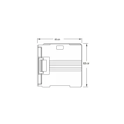 Conteneur isotherme UPC400 Cambro 57 L