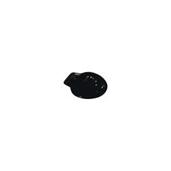 Coquille St Jacques polystyrène noir 12,5 x 12,5 x 2 cm - par 100