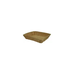 Corbeille Dordogne en PP miel 38 x 28 x 8 cm