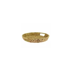 Corbeille Jacinthe ronde jonc de mer ø 32 x 5 cm - par 20