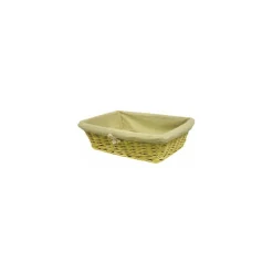 Corbeille osier rectangulaire 35 x 25 x 10 cm