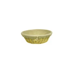 Corbeille osier ronde déhoussable ø 34 cm