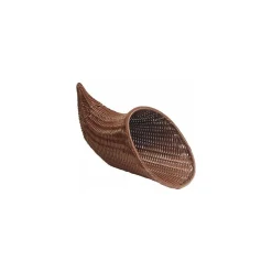 Corne d'abondance PP chocolat 65 x 34 x 36 cm