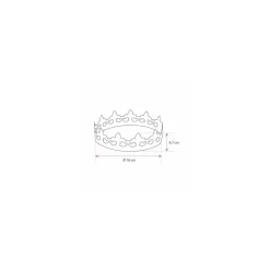 Couronne galette des rois or - par 100