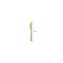Couteau bambou 17 cm - par 100