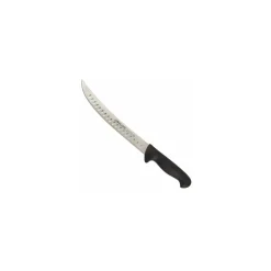 Couteau de boucher courbé alvéolé 2900 noir Arcos 25 cm