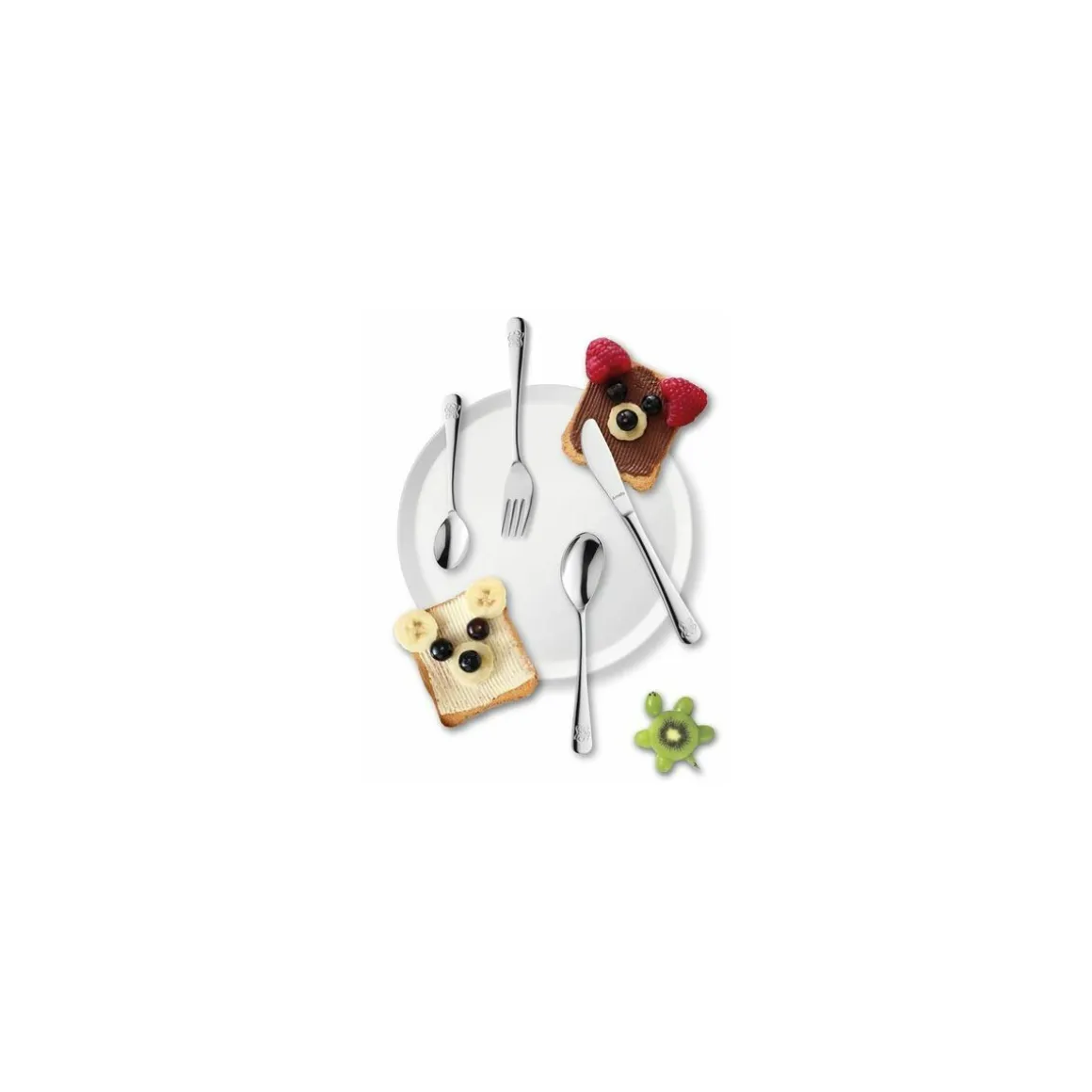 Couteau enfant inox ourson - par 12